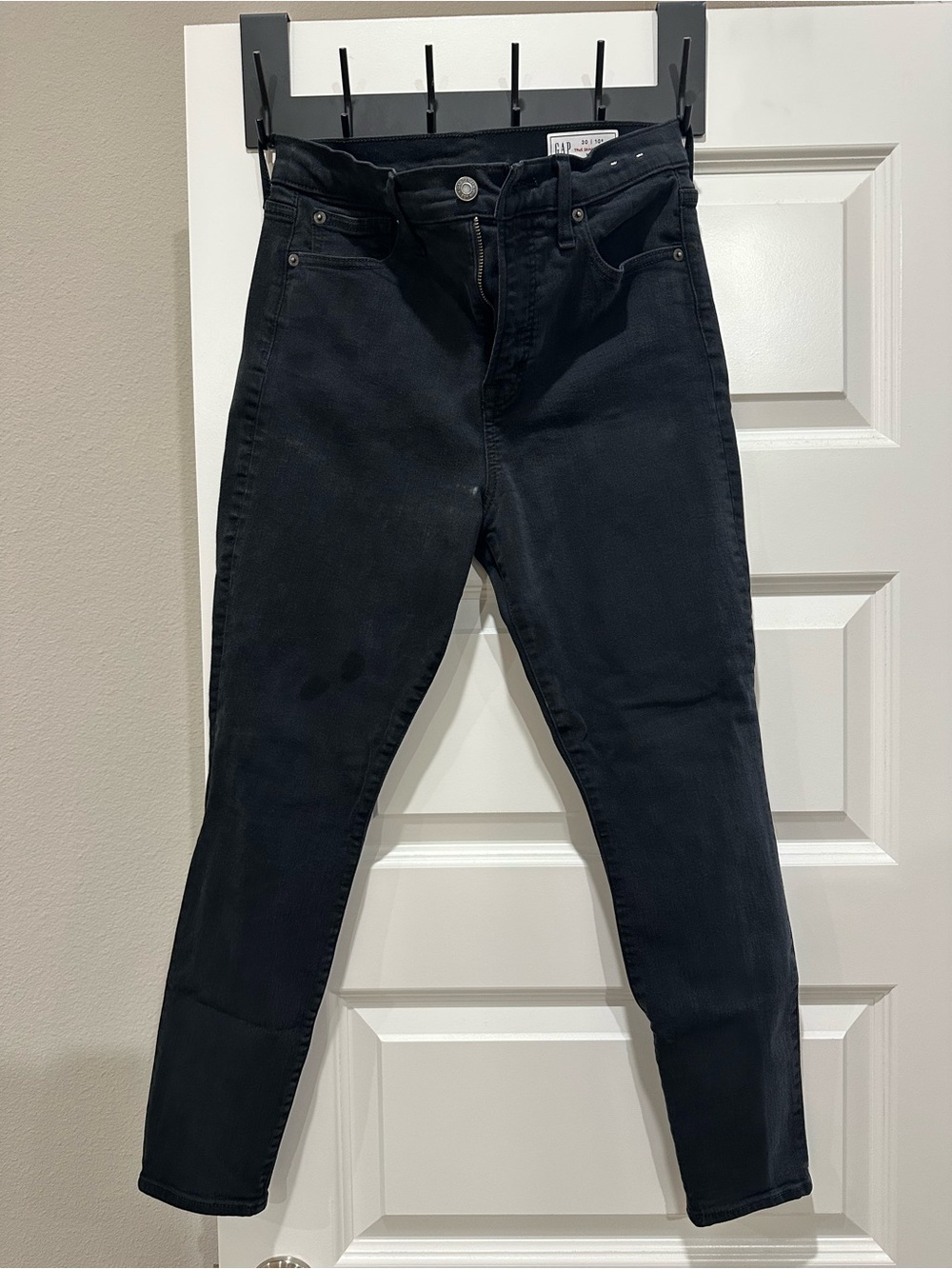 GAP Black High-Rise Skinny Jeans